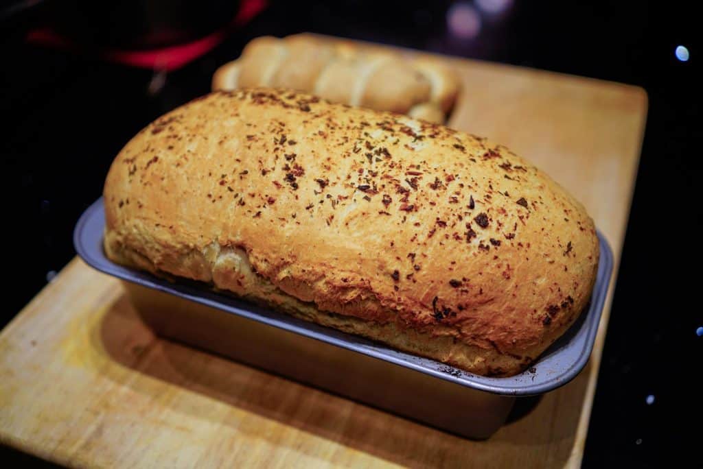 Fresh Herb & Cheese bread by Gerard Marquez