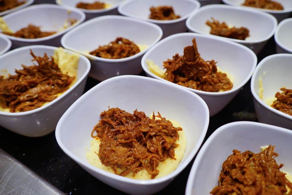Boozy Pulled Beef & Polenta.